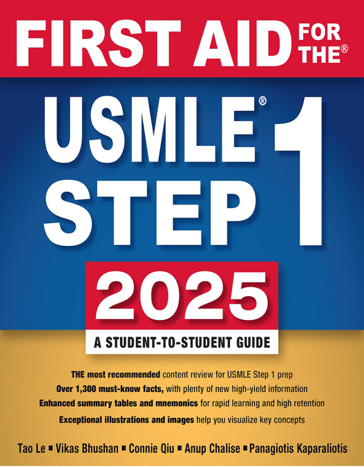 First Aid for the USMLE 2025 The Best Study Guide for Medical Students